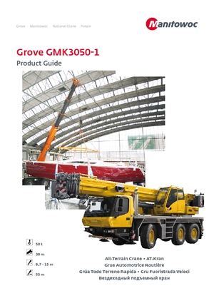 All-terrain kranen Grove GMK3050-1 