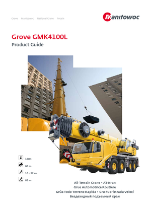 All-terrain kranen Grove GMK4100L 