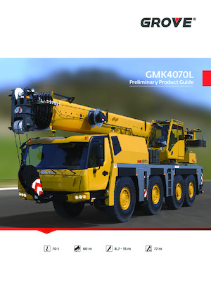 All-terrain kranen Grove GMK4070L