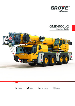 All-terrain kranen Grove GMK4100L-2