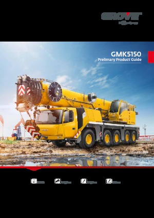 All-terrain kranen Grove GMK5150 
