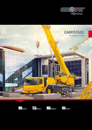 All-terrain kranen Grove GMK5150L 