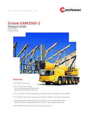 All-terrain kranen Grove GMK5165-2