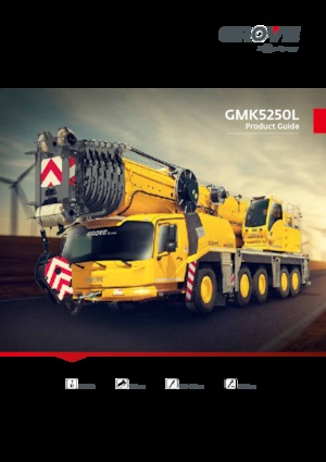 All-terrain kranen Grove GMK5250L 