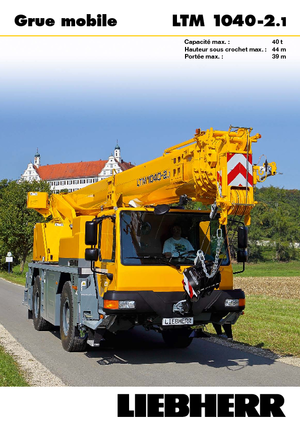 All-terrain kranen Liebherr LTM 1040-2.1 