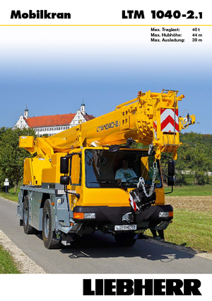 All-terrain kranen Liebherr LTM 1040-2.1 