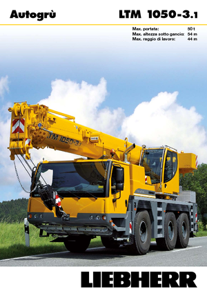 All-terrain kranen Liebherr LTM 1050-3.1 