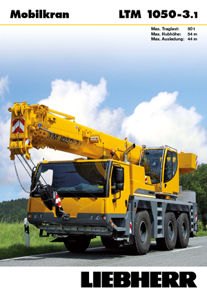 All-terrain kranen Liebherr LTM 1050-3.1 
