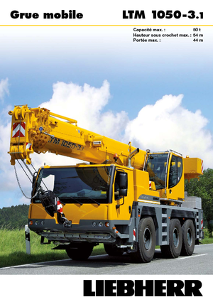 All-terrain kranen Liebherr LTM 1050-3.1 