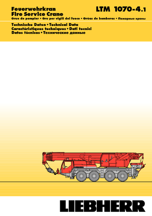 All-terrain kranen Liebherr LTM 1070-4.1 (8x6x8)