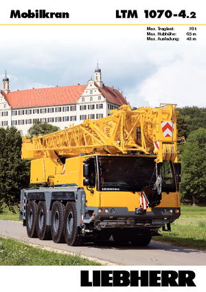 All-terrain kranen Liebherr LTM 1070-4.2 