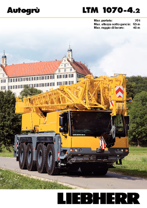 All-terrain kranen Liebherr LTM 1070-4.2 