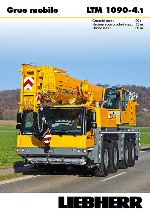 All-terrain kranen Liebherr LTM 1090-4.1 (8x6x8)