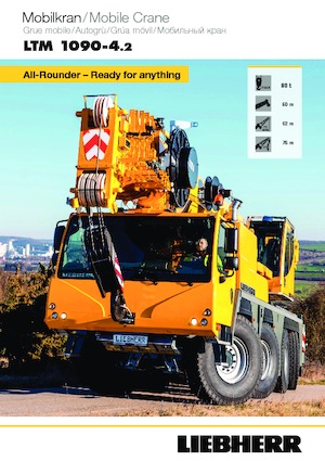 All-terrain kranen Liebherr LTM 1090-4.2 