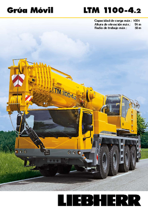 All-terrain kranen Liebherr LTM 1100-4.2 