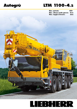 All-terrain kranen Liebherr LTM 1100-4.2 