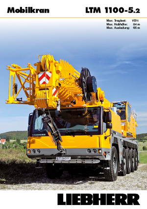 All-terrain kranen Liebherr LTM 1100-5.2 