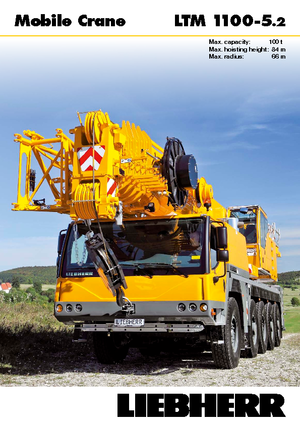 All-terrain kranen Liebherr LTM 1100-5.2 