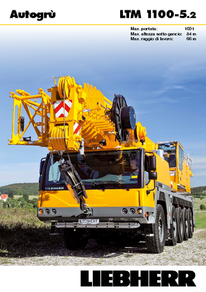 All-terrain kranen Liebherr LTM 1100-5.2 