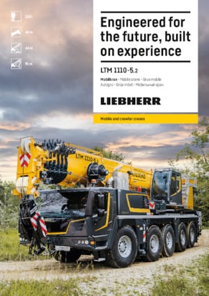 All-terrain kranen Liebherr LTM 1110-5.2