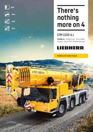 All-terrain kranen Liebherr LTM 1120-4.1 