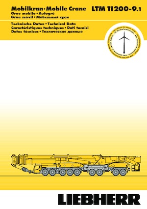 All-terrain kranen Liebherr LTM 11200-9.1 