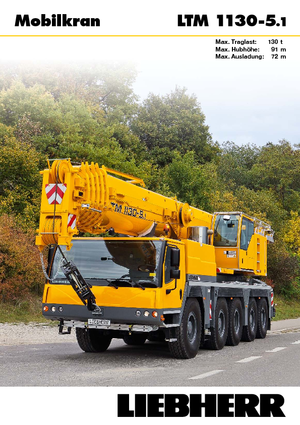 All-terrain kranen Liebherr LTM 1130-5.1 