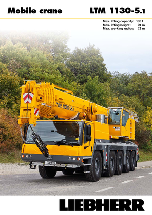 All-terrain kranen Liebherr LTM 1130-5.1 