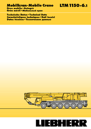 All-terrain kranen Liebherr LTM 1150-6.1 (12x8x12)