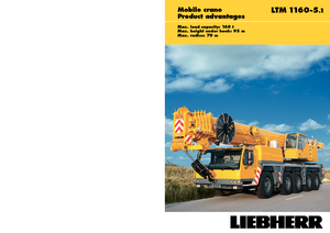 All-terrain kranen Liebherr LTM 1160-5.1 (10x6x8)