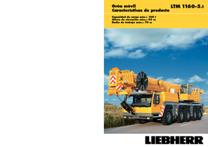 All-terrain kranen Liebherr LTM 1160-5.1 (10x6x8)