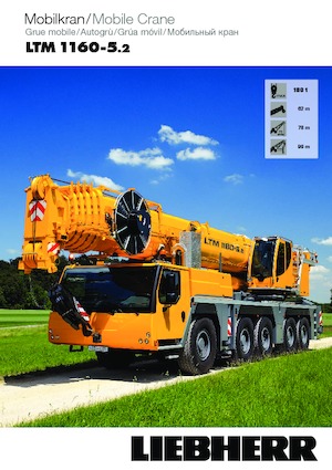 All-terrain kranen Liebherr LTM 1160-5.2 