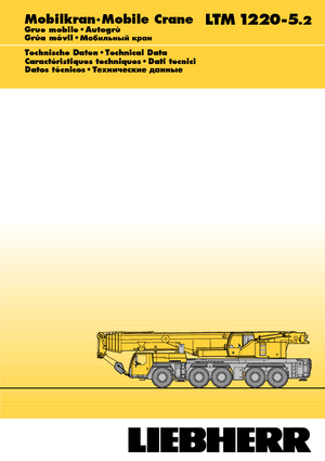 All-terrain kranen Liebherr LTM 1220-5.2 (10x6x10)