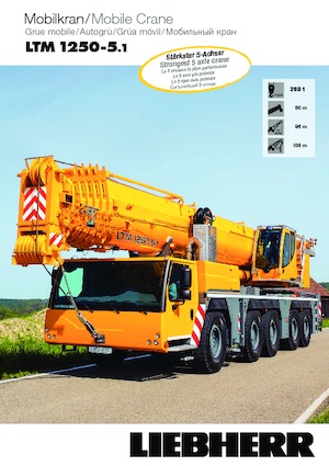 All-terrain kranen Liebherr LTM 1250-5.1 