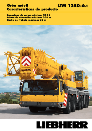 All-terrain kranen Liebherr LTM 1250-6.1 (12x8x10)