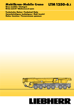 All-terrain kranen Liebherr LTM 1250-6.1 (12x8x10)