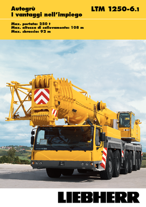 All-terrain kranen Liebherr LTM 1250-6.1 (12x8x10)