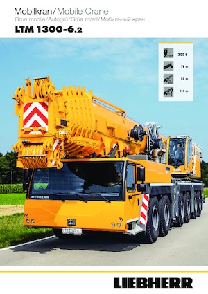 All-terrain kranen Liebherr LTM 1300-6.2 