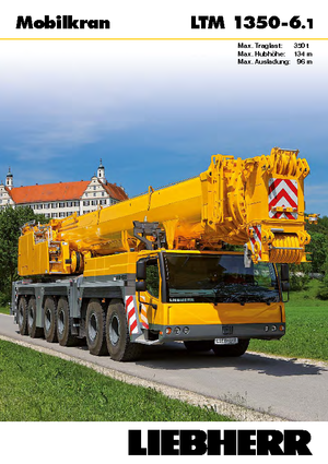 All-terrain kranen Liebherr LTM 1350-6.1 