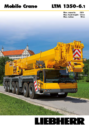 All-terrain kranen Liebherr LTM 1350-6.1 