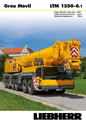 All-terrain kranen Liebherr LTM 1350-6.1 