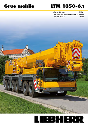 All-terrain kranen Liebherr LTM 1350-6.1 