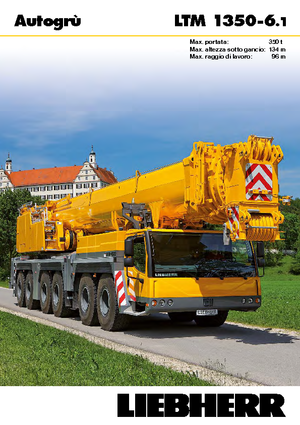 All-terrain kranen Liebherr LTM 1350-6.1 