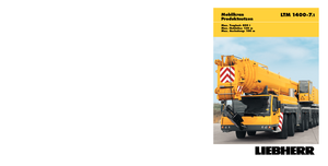 All-terrain kranen Liebherr LTM 1400-7.1 