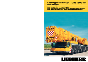 All-terrain kranen Liebherr LTM 1500-8.1