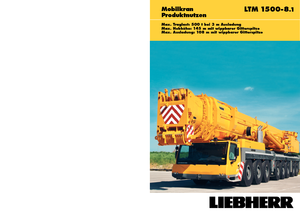 All-terrain kranen Liebherr LTM 1500-8.1