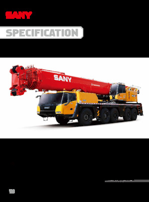 All-terrain kranen Sany SAC2500C8-8