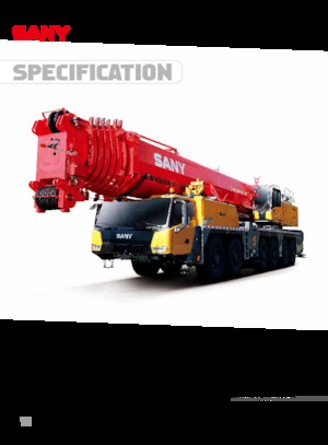 All-terrain kranen Sany SAC6000C8-8