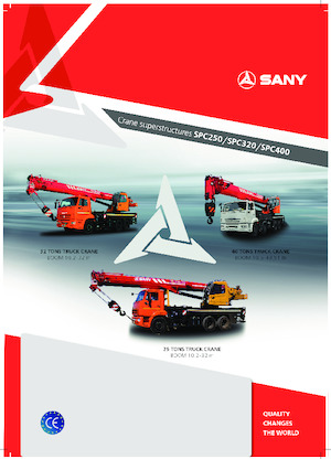 All-terrain kranen Sany SPC400