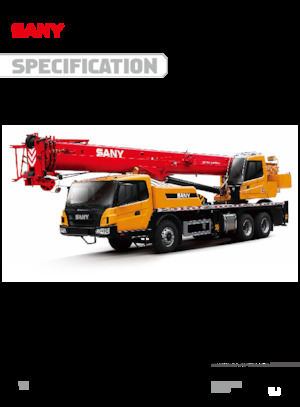 All-terrain kranen Sany STC250C4